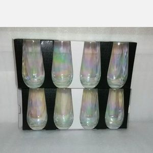 Rachel Zoe Iridescent 20.2 oz  2 set (8)Wine Glass